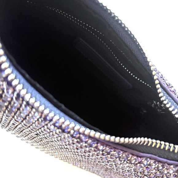 Brandon Blackwood Crystal Tanzanite Shoulder Bag - Picture 7 of 11